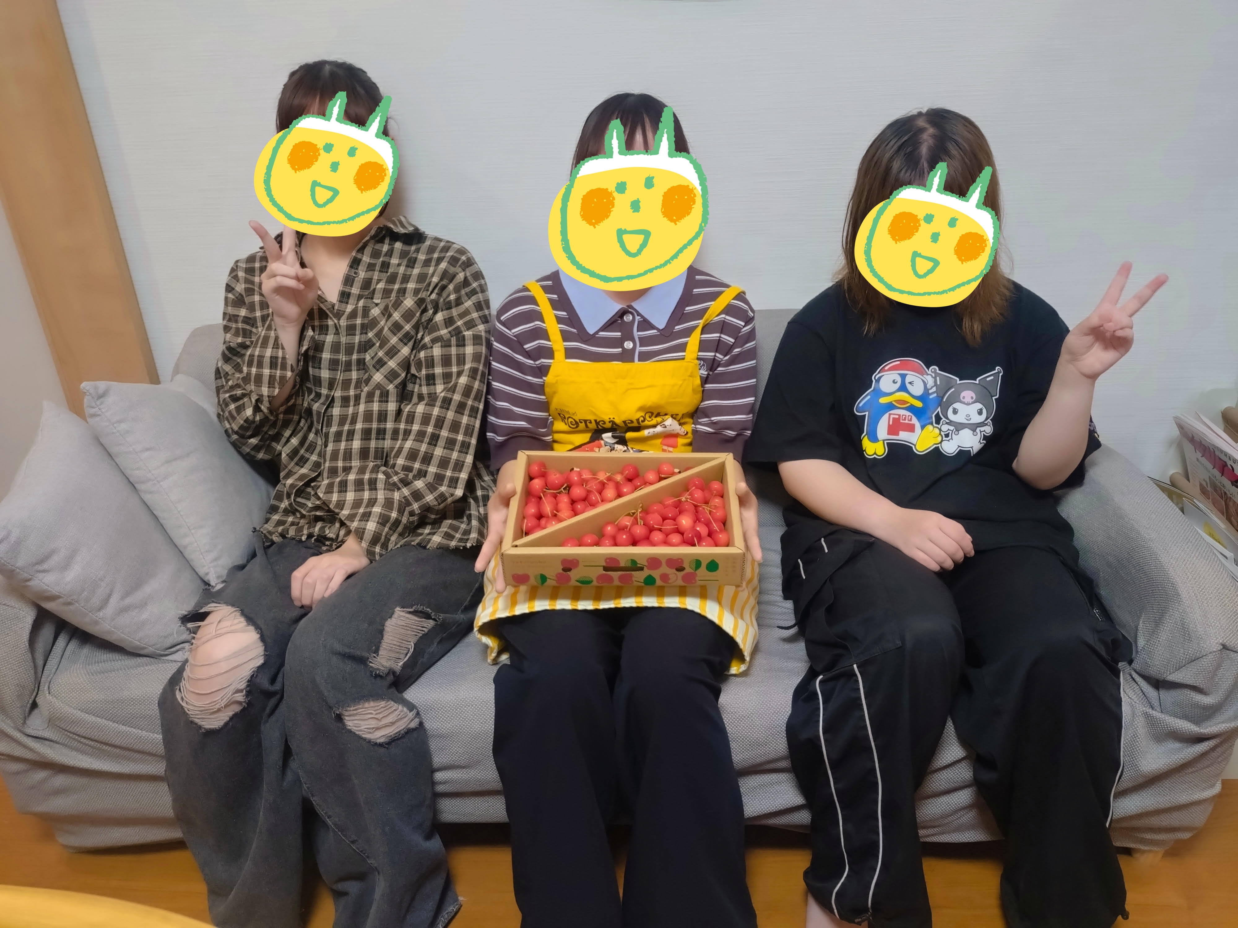 さくらんぼのご寄付（まんてん）